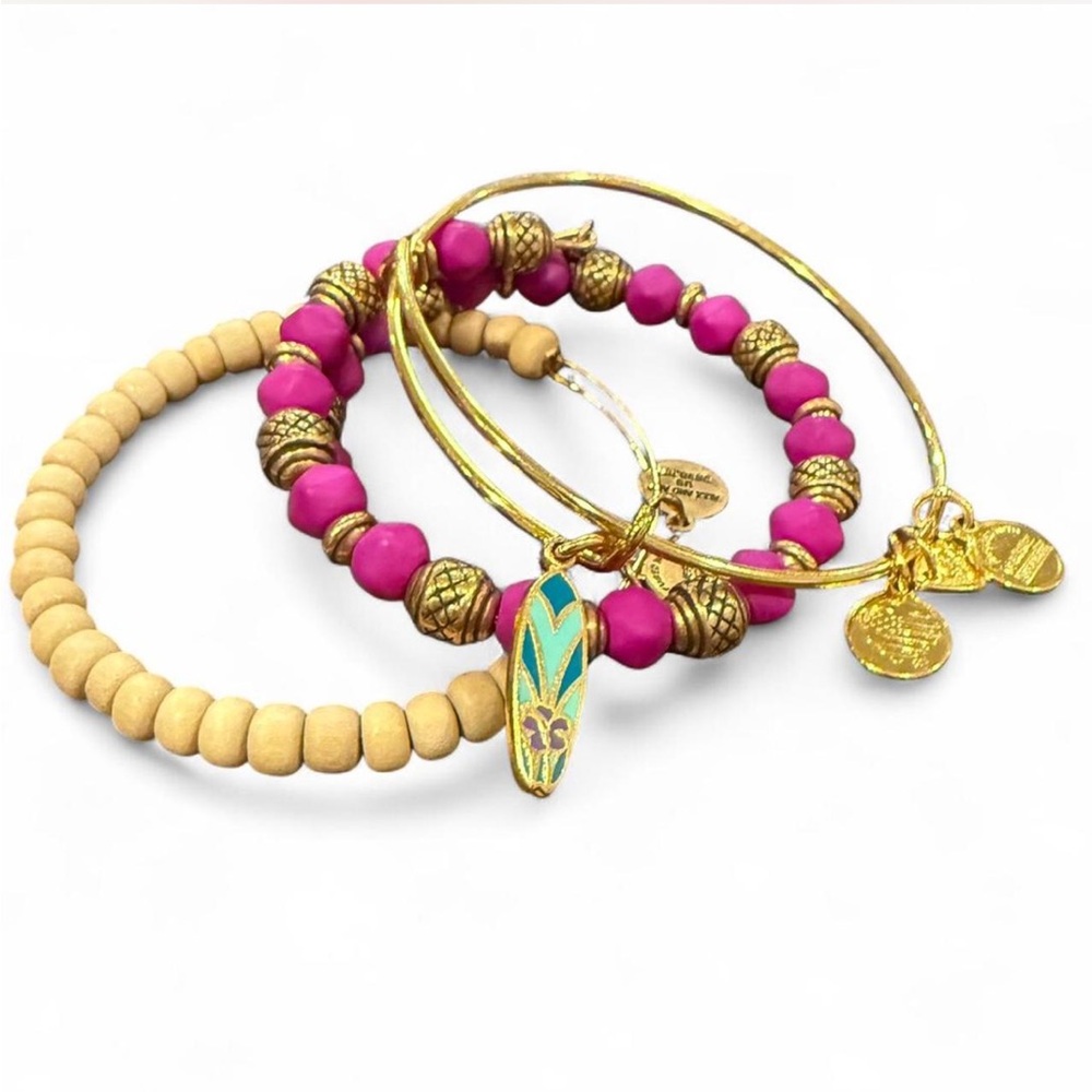 Alex and Ani Surfer Bangle Set🏄🏼‍♀️